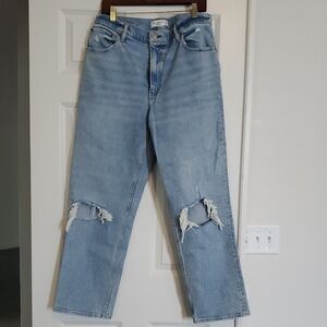 Abercrombie & Fitch The 90s Straight, Ultra High Rise Jeans